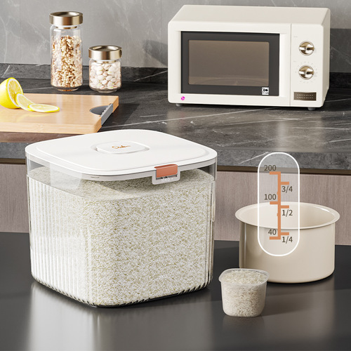 Storage Bin for Rice/P Flour: Pest and Moisture-Proof, Household Grade, Food-Grade Rice Storage Container, Flour Storage Can