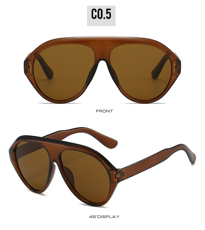 50g Weight Full Frame Glasses Structure Sunglasses Classification Ac, UV400 Protection Lens Material toad glasses Glasses Style Outdoor, Travel Occasion Solid Color, Leopard Pattern All Seasons Season Unisex Gender Retro Style Grey, Black Color Retro Solid Color Leopard Ac UV400 Protection Toad Glasses Full Frame Women's Sunglasses 22