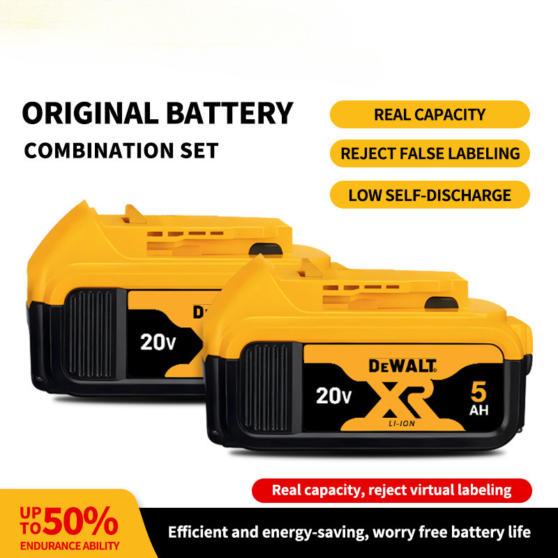 For Dewalt得伟18V 20V锂电池DCB200 DCB180充电器源头终身质保