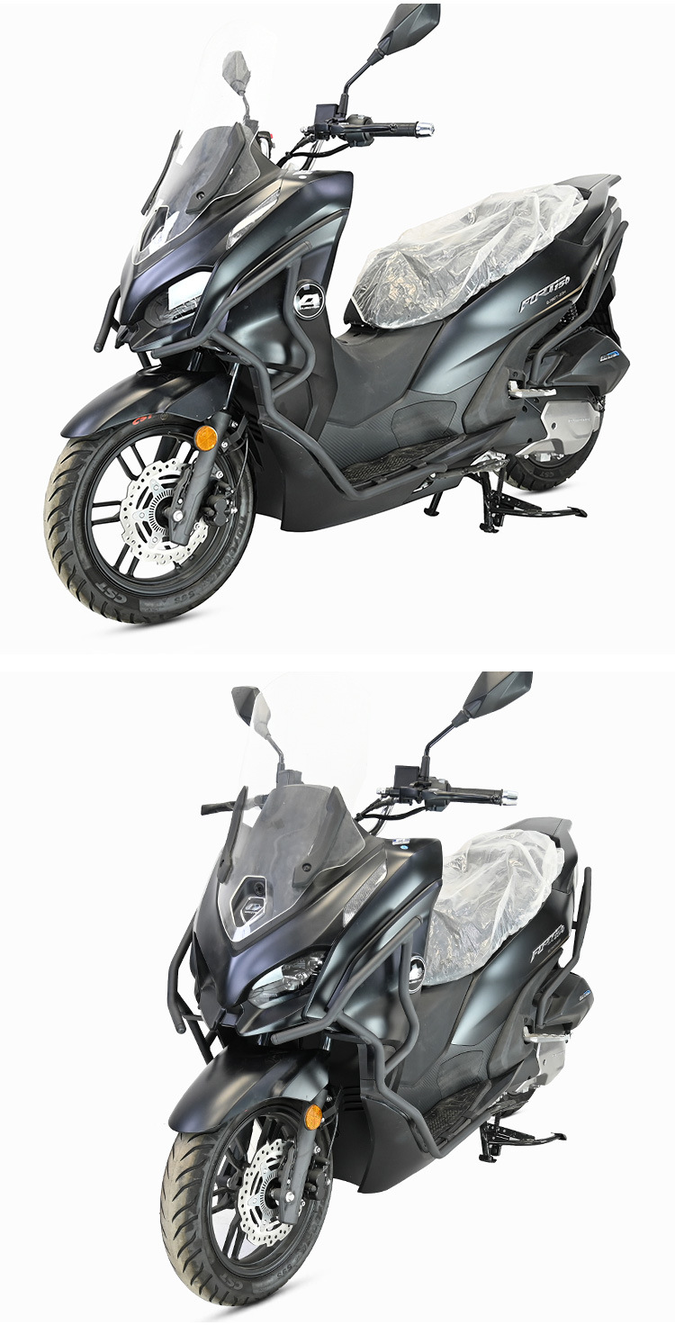 Muscle car Wolf applicable to Qianjiang Hong 150city City version bumper anti-fall anti-collision bumper modification