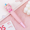 Cartoon gel pen for elementary school students, teaching stationery, children's slime, anti-stress, internet celebrity, Birthday gift, wholesale