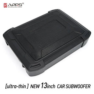 13 düym 600W Ultra-Nazik 12V Avtomobil Subuferləri, Elektrikli Motosikletlər üçün