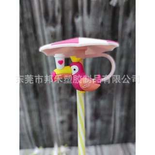 3D立体多色滴胶吸管防尘塞专业东莞工厂直供高性价比吸管防尘帽