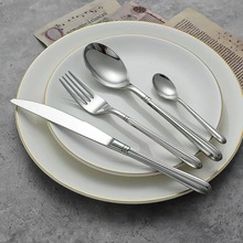 304刀叉勺五星级酒店会所专用牛扒刀 德国BODIMA铂钻西餐具套装