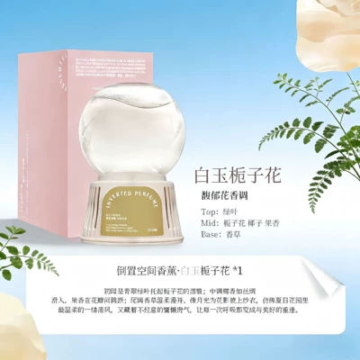 Freshener 2026 New Model Home: Car Perfume Aromatherapy - white-jade-gardenia-250ml-color-box