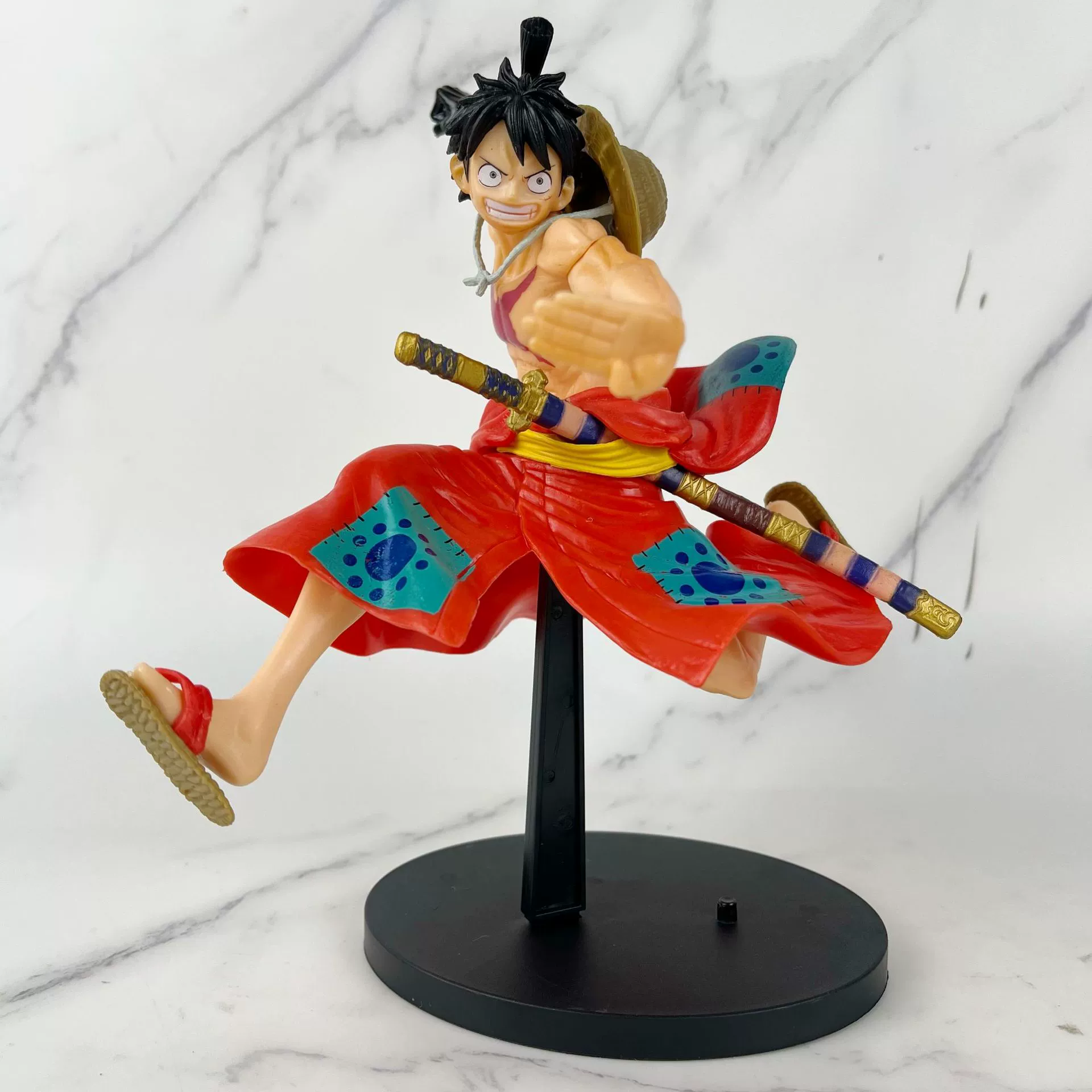 One Piece Бой мгновенно Луффи и Королевство Луффи и Сакура Доминирующий Доминирующий Каидо аниме модель