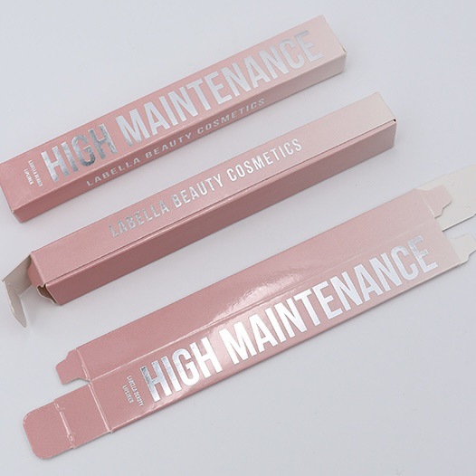 环保化妆品口红化妆包装纸盒设计全彩纸板印刷