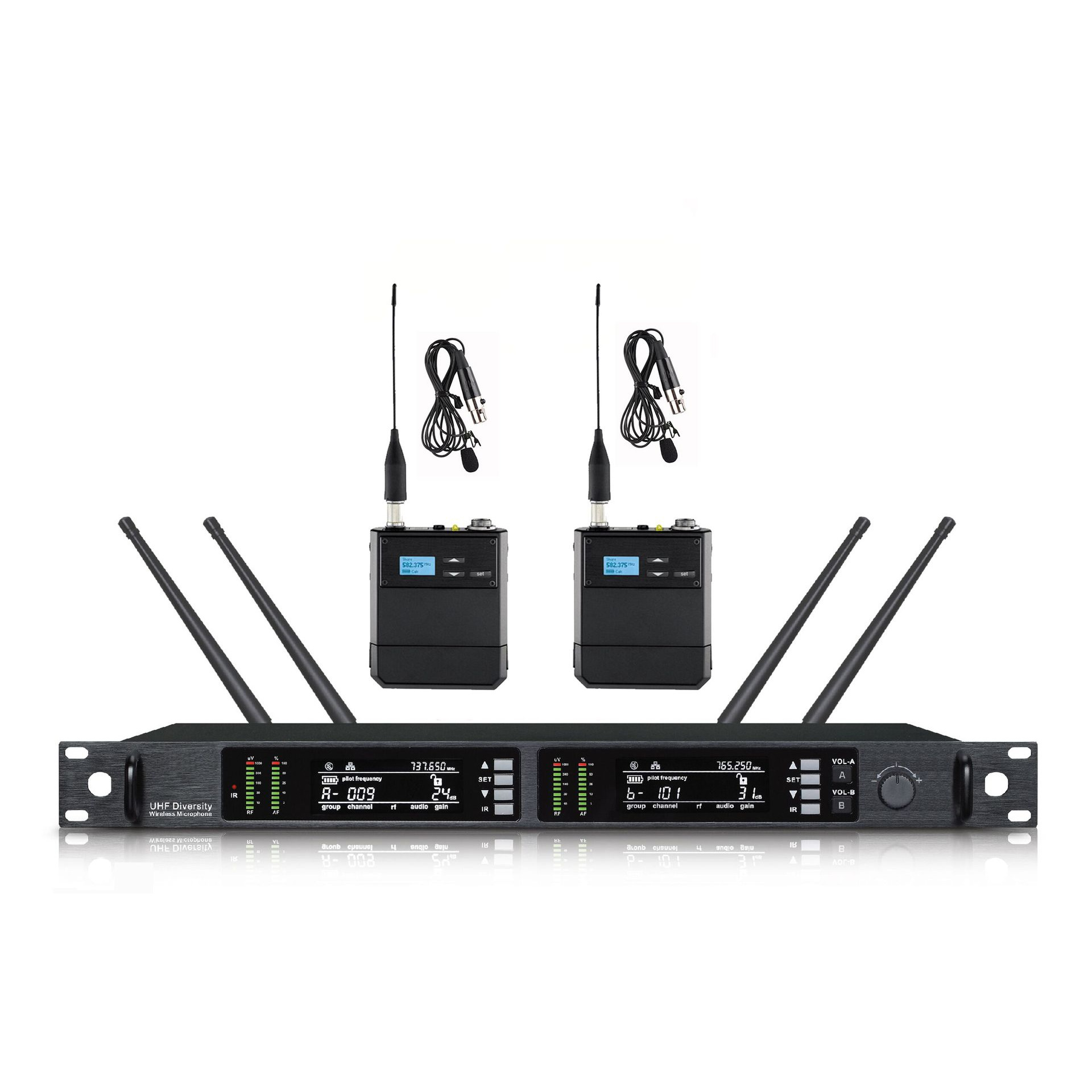 供应卡迪宝CDBO K-6288无线麦克风、演出无线咪（头戴式、领夹）