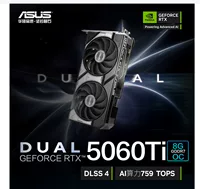 Подходит для ASUS DUAL GeForce RTX5060Ti O8G, киберспорт графическая карта RTX5060ti