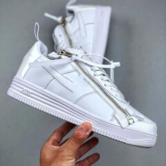 纯原跨境Lunar空军板鞋机能风拉链休闲鞋男女潮流运动板鞋AF1莆田