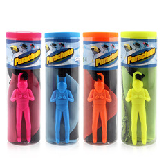 Cross-border Amazon children's hand-thrown parachute toy soldier parachute children's outdoor square kindergarten toy