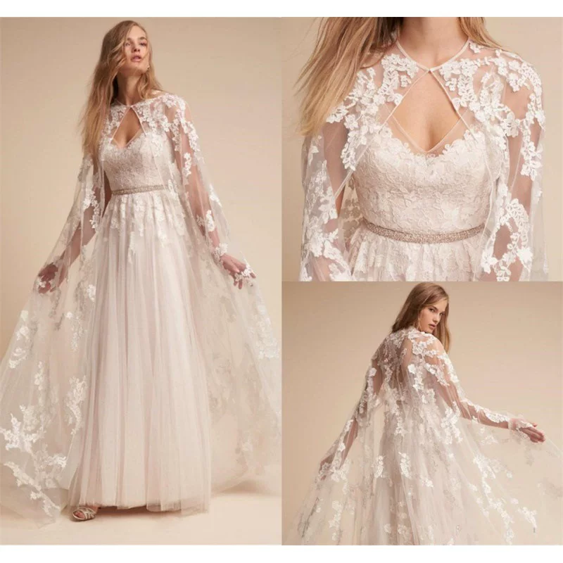 (Cross-border trading), white trench coat, lace cloak for bride, 2022 collection, floral print