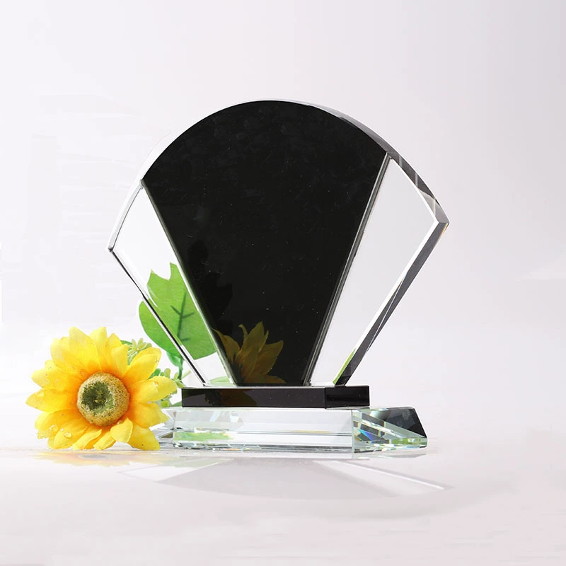 Ежегодная встреча честь приз кристалл трофей логотип надписи цвет печати авторизованный цвет Хрустальное стекло украшения