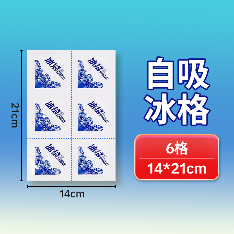 自己吸水アイスバッグ、エクスプレス専用冷凍、再利用可能、使い捨て、業務用ベーキング、鮮度保持、水入り保冷袋|undefined