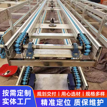 单倍速托盘输送线工厂自动化流水生产线工作台装配倍速链传输带
