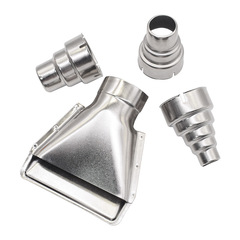 工廠直銷35mm孔徑通用加厚耐高溫高品質圓形3層不鏽鋼手持風槍咀