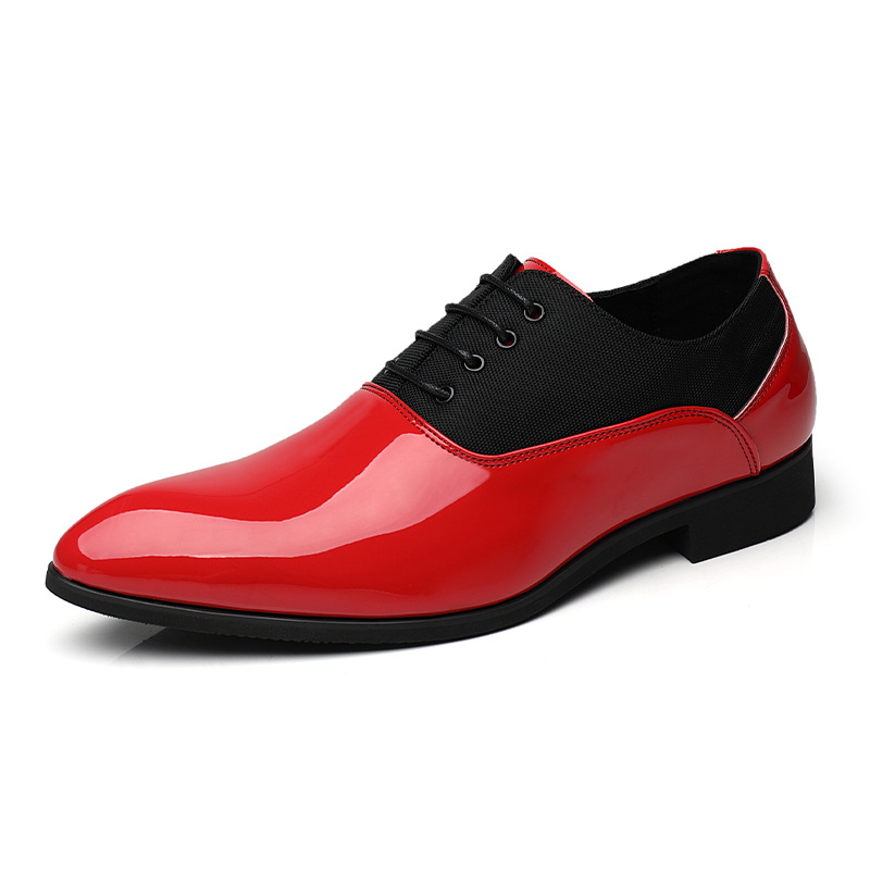 Business dress pointed shoes Casual shoes for men_vogvips.com