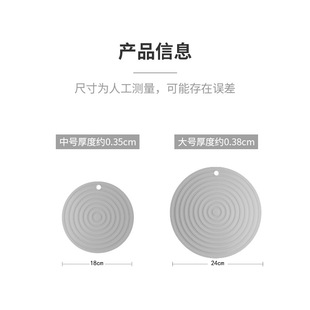 Cross-border Household Silicone Heat Insulation Mat Dining Table Pot Bowl Cup Heat Insulation Mat Food Grade Anti-scald Non-slip Silicone Heat Insulation Mat