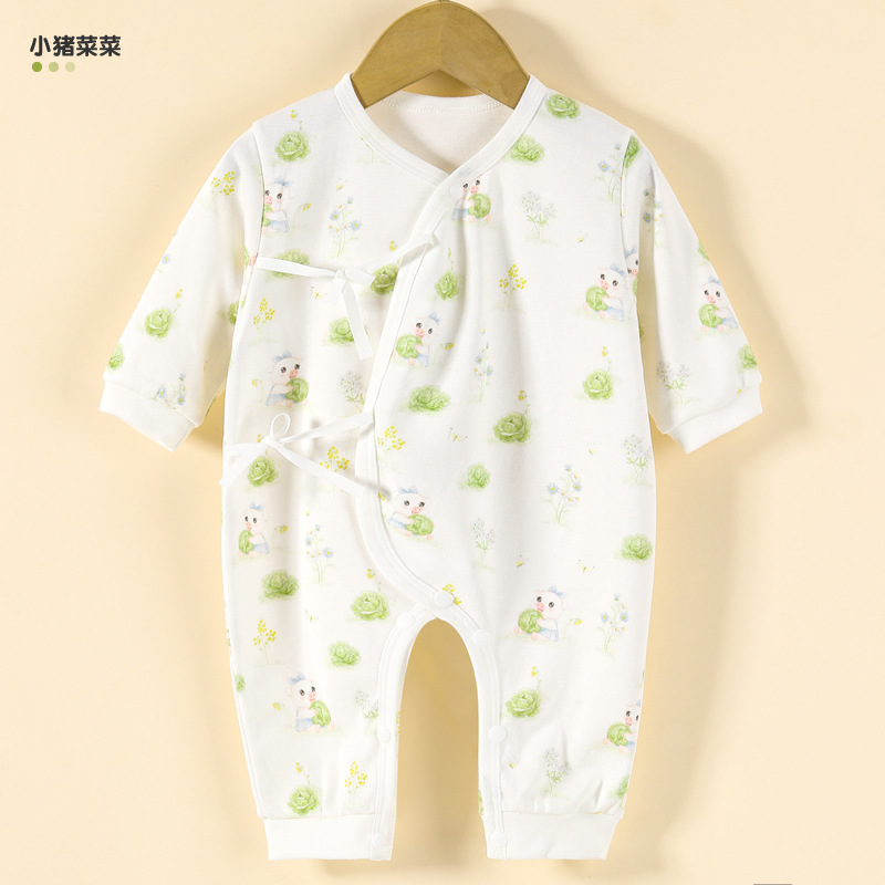 未熟児クラスA服Sサイズ春ベビージャンプスーツ春秋モンク服ベビーホーム純綿ハーレム春|undefined
