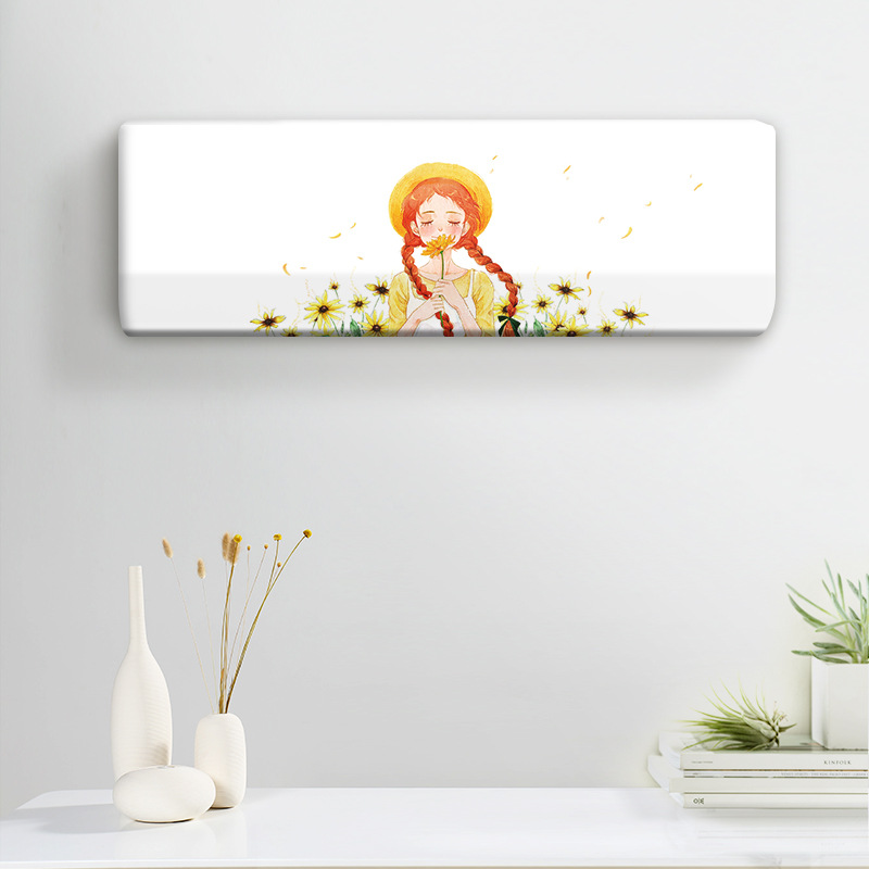 Cubierta del acondicionador de aire colgando cubierta de polvo universal 2022 Nuevo Hogar cubierta colgante cubierta de alta cubierta elástica cubierta de tela al por mayor