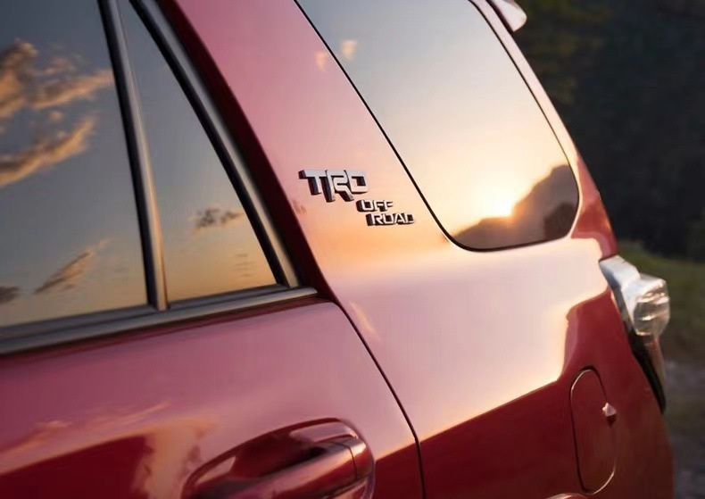 Applicable to Toyota 4runner overlay logo, front logo, tail logo, American Super SR5 logo, ABS overlay logo