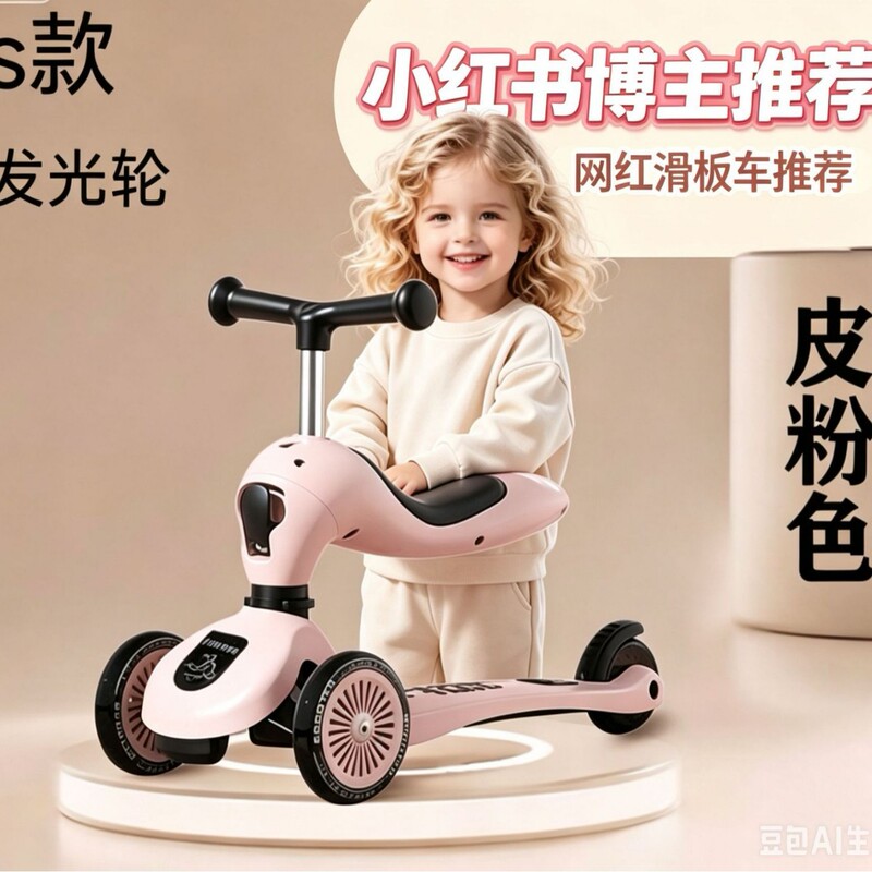 Scooter Ride Scooter for Kidsren 1-3 Years Old, Baby Scooter, Kids Scooter, Two or Three in One, Foldableable Scooter Ride Scooter for Kidsren 1-3 Years Old, Baby Scooter, Kids Scooter, Two or Three in One, Foldableable