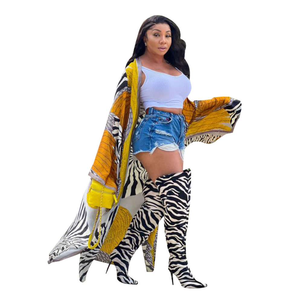 Women's Streetwear Printing Printing Pullovers Coat Trench Coat display picture 15