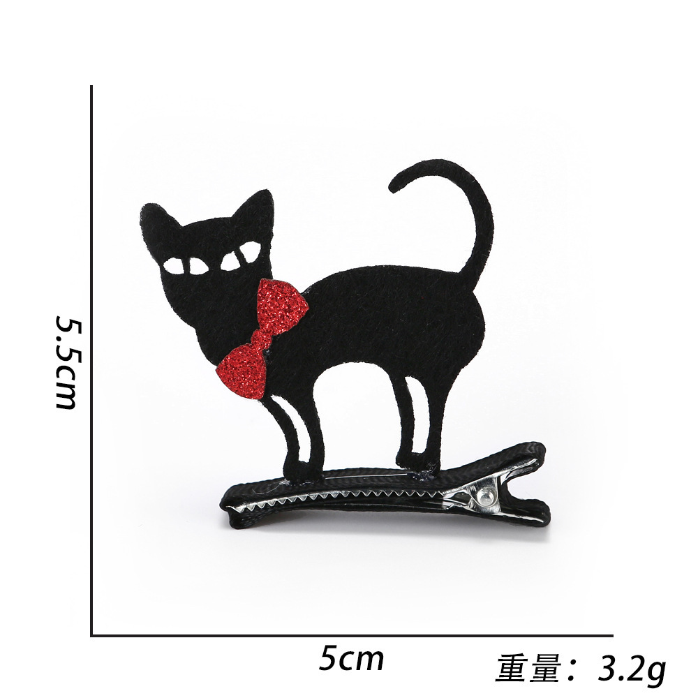 Gato Negro-pequeño clip