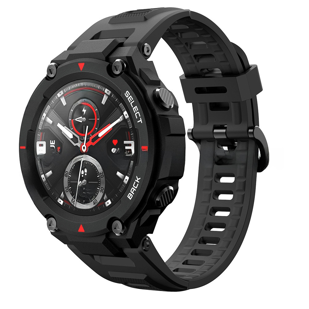 Applicable Amazfit T-Rex Silicone Watchband Huami A1918 Tyrannosaurus Rex Universal Replacement Wristband 
