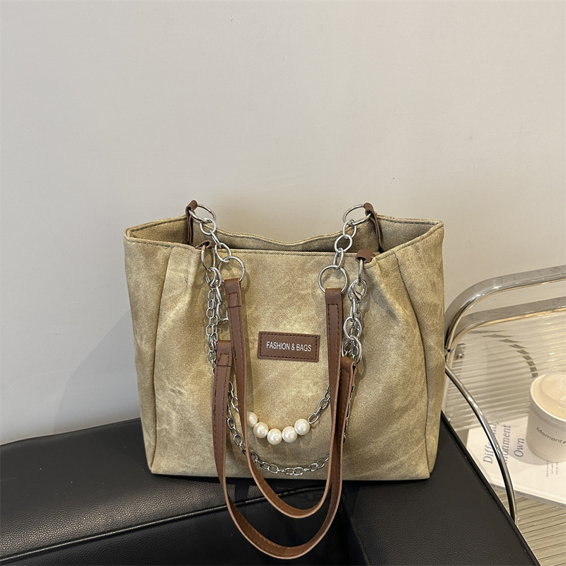 Bolsas casuales de gran capacidad para mujeres 2024 nuevo bolsas de clase de verano de estilo de viaje de moda bolsa de hombro