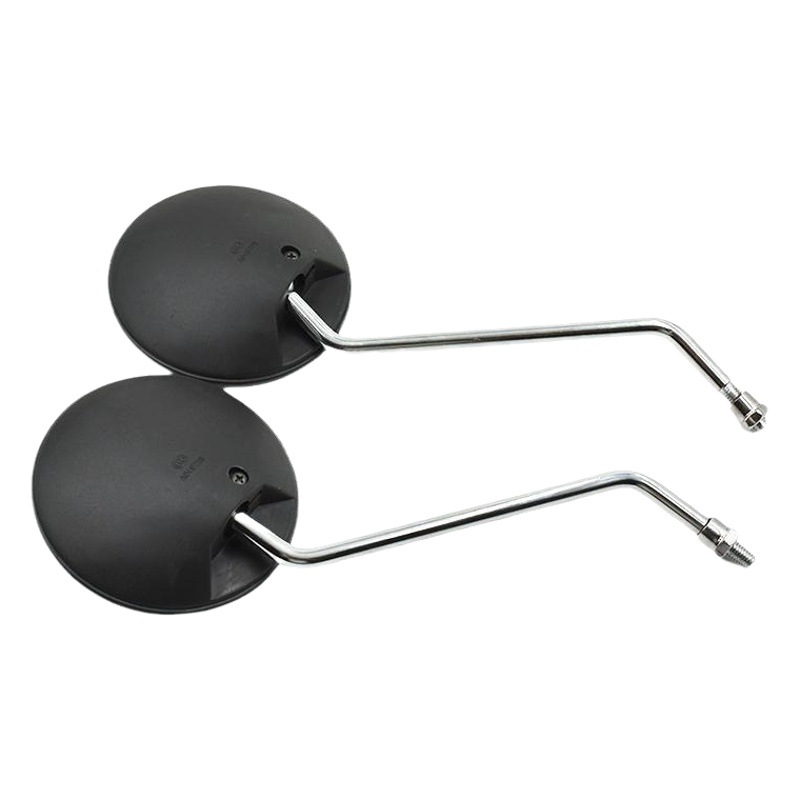 Motocicleta retro Jialing JH70 redondo espejo retrovisor Jincheng reflector 48CC Booster Espejo Retrovisor Del Coche 8M alambre positivo