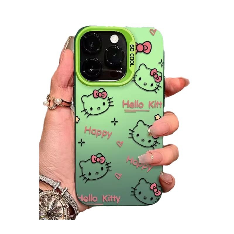 Nueva caricatura linda para iPhone 16 funda para teléfono móvil Apple 15promax/14/11/13pro12 Japón y Corea