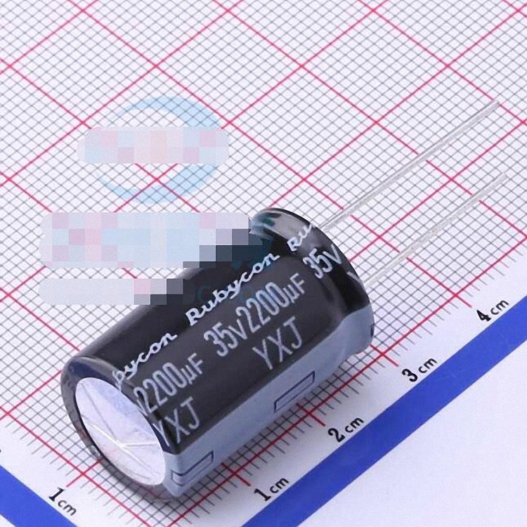 35YXJ2200M16X25 参数 2200uF 35V 引线型铝电解电容