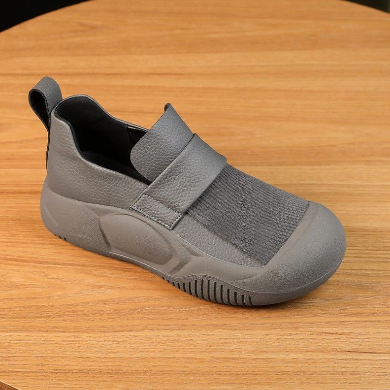 2024 otoño nuevo muffin fondo zapatos de mujer transpirables suela gruesa transpirable escuela de moda jardín estilo casual zapatos de mujer moda