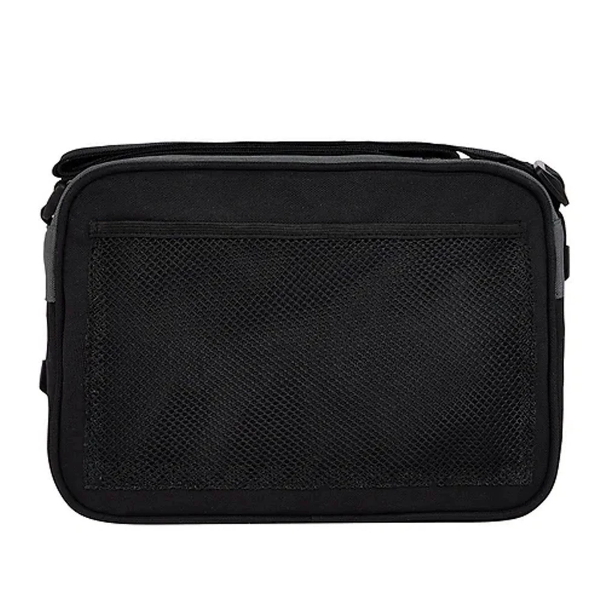 Плечевая сумка one-shoulder Black Trend Design, вместительная, 30,5×21,6×3 см