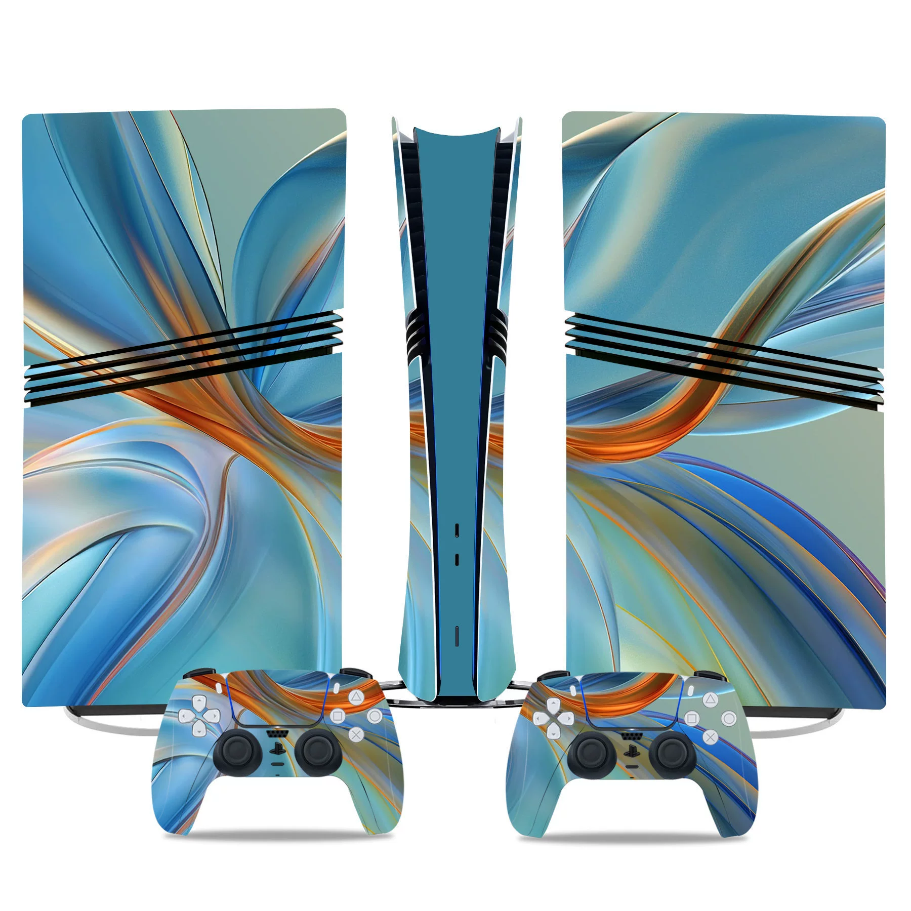 侠士 PS5 PRO игровая приставка цветные наклейки, цветная пленка корпусов, защитные пленки, наклейки на ручки, модели иностранной торговли