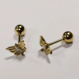 耳钉;鼻饰;耳廓、耳扩