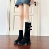 Black velvet (with boot shaft) SY2850-2