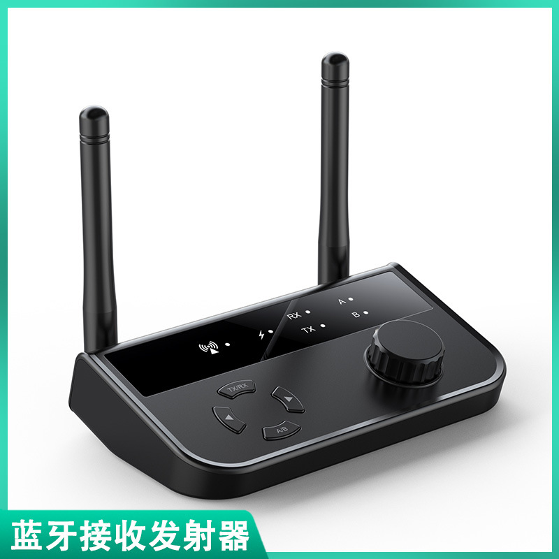 Nuevo transmisor receptor de música Bluetooth 5,3 2-en-1 soporte recepción y transmisión de uno a dos soporte TWS