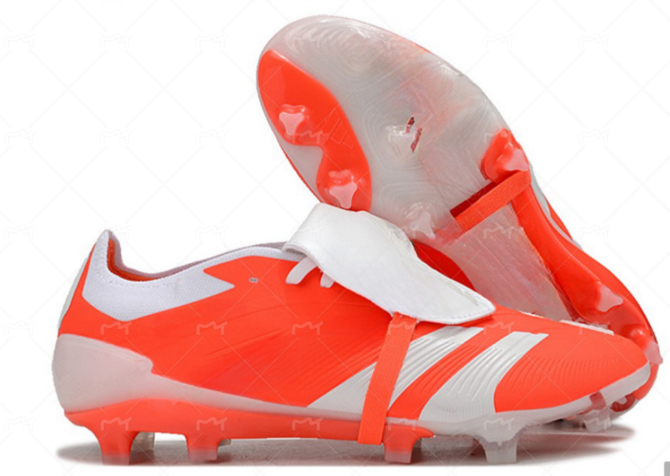 Zapatos de fútbol FG de caña alta, muy vendidos en el extranjero, completamente tejidos con cordones, un par disponible para la venta, buscamos agentes.