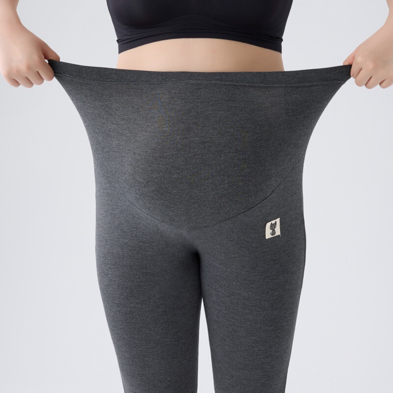 Thin Modal Abdominal Fat plus size Pregnant Women Leggings Summer Spring Autumn Leisure Long Pants Outer Wear 130.00kg