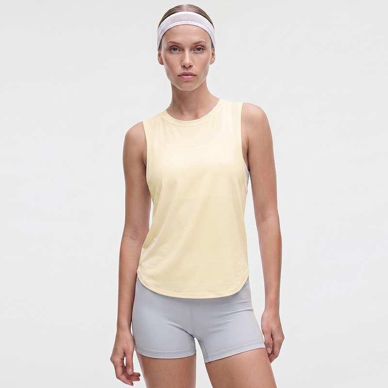 Cool sin mangas chaleco deportivo mujer hueco de espalda hermosa ropa de yoga transpirable secado rápido camiseta de fitness blusa suelta blusa superior image 6