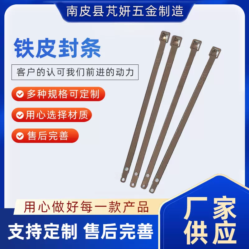 五金冲压件 铁皮封条  五金件 非标件 多种款式冲压件