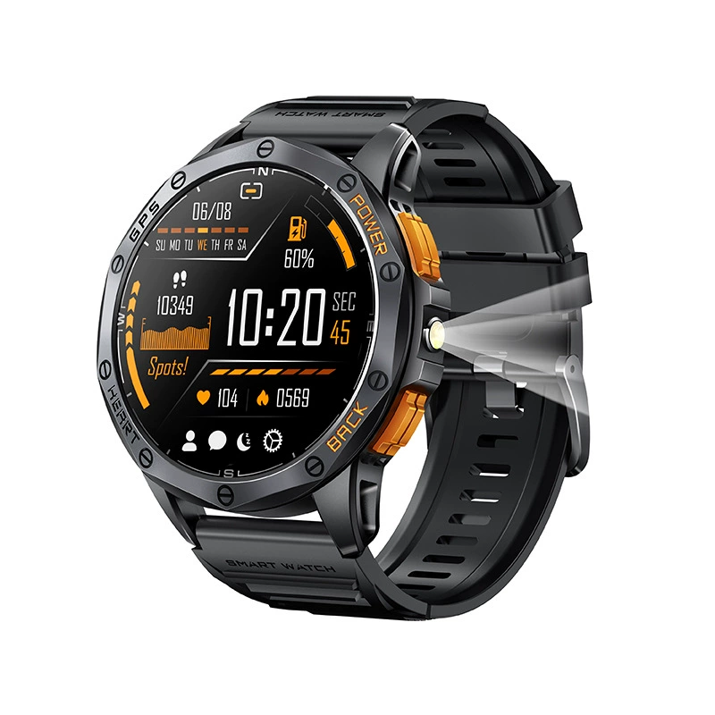 K67AMOLED GPS Смарт Часы Вызов Вызов Высота Атмосферное Давление Руководство