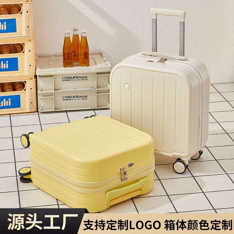New high-value luggage light 18-inch boarding box women's trolley case mini box travel password box