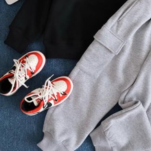 13005 冬季中大童休闲卫衣套装 大童运动套装 童装一件代发