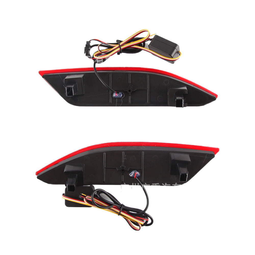 Adecuado para Honda bozhi LED luz de freno 14-16 años luz de advertencia modificada parachoques trasero luz trasera antiniebla