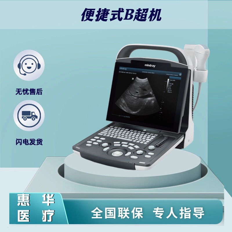 迈瑞医用B超 全数字便捷式黑白超DP-10 卫生院门诊超声配腹部探头