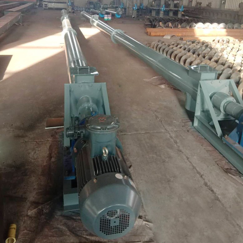 大倾角管式螺旋输送机  管式蛟龙友诚实体厂家现货供应重型