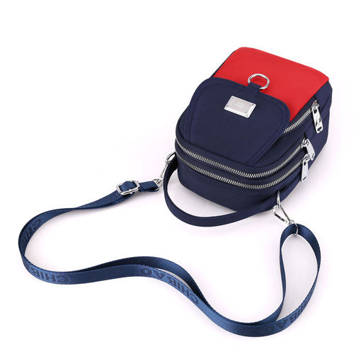 Fashion shopping shoulder bag, trendy women's handbag, lightweight water-repellent nylon bag, casual travel crossbody bag